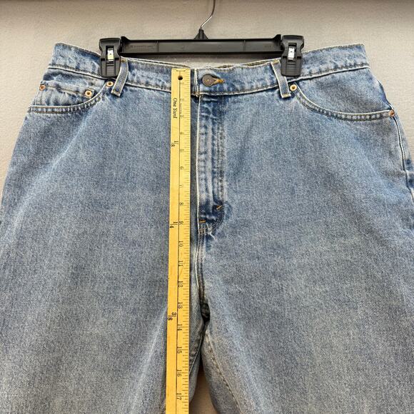 Levi's 522 Jeans Women's 18M Blue Tapered Fit High Rise Vintage Made in the USA - Picture 10 of 12
